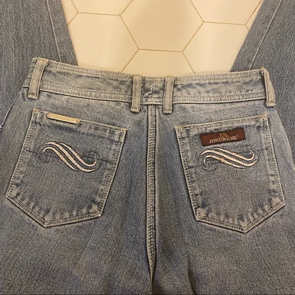 🛍80s Vintage Jordarche High Rise Jeans EUC 👖 - Picture 5 of 9